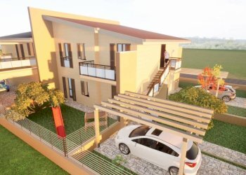 Facciata - Quadrilocale via Mincio, Ghedi - foto 5