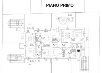 Planimetria - Quadrilocale via Mincio, Ghedi - foto 12