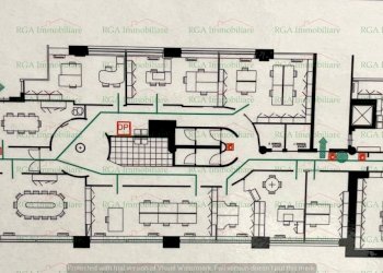 plan - Office viale Papa Giovanni XXIII, Bergamo - photo 17