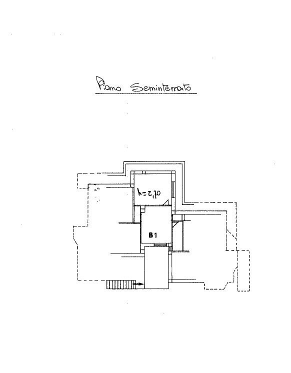 Bilocale Borgata Sant'Anna, Snc, frazione Sant'anna, Roccabruna - planimetria 1