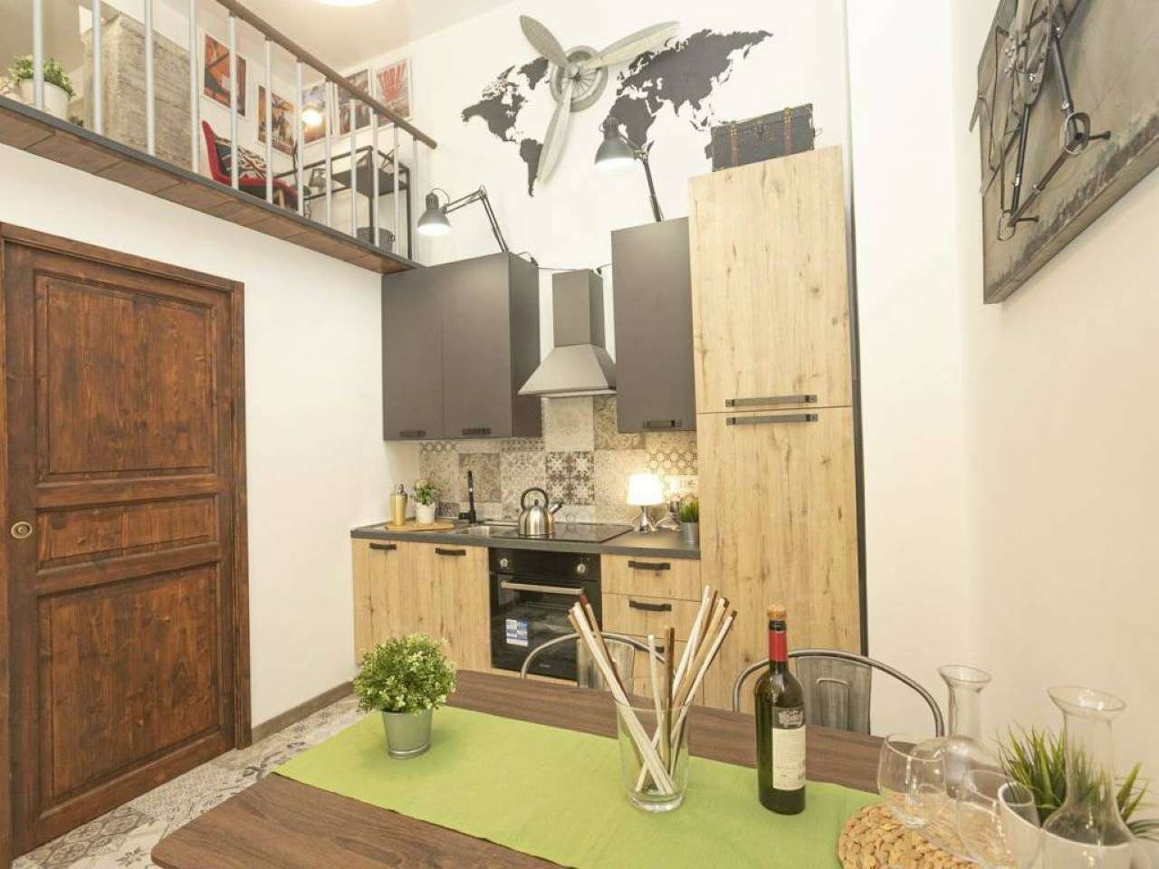 Cucina a vista - Appartamento via Borgoratti, Genova (zona Borgoratti) - foto 2