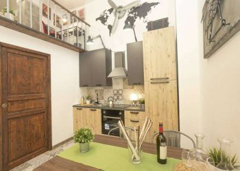 Cucina a vista - Two-room apartment via Borgoratti, Genova (neighborhood Borgoratti) - photo 2
