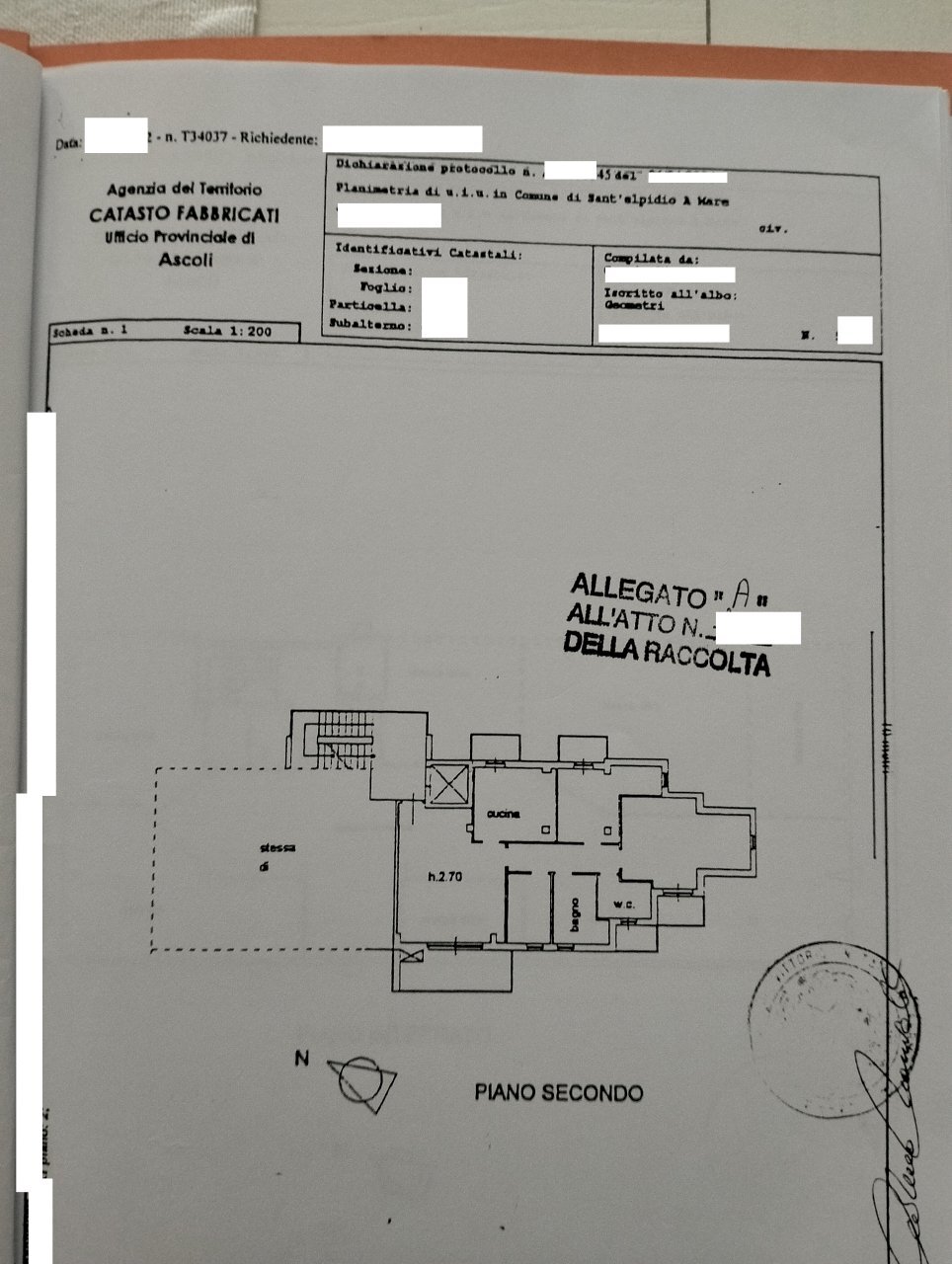 26 SANT\'ELPIDIO A MARE - Pentalocale arredato.png - Appartamento Sant'Elpidio a Mare - planimetria 1
