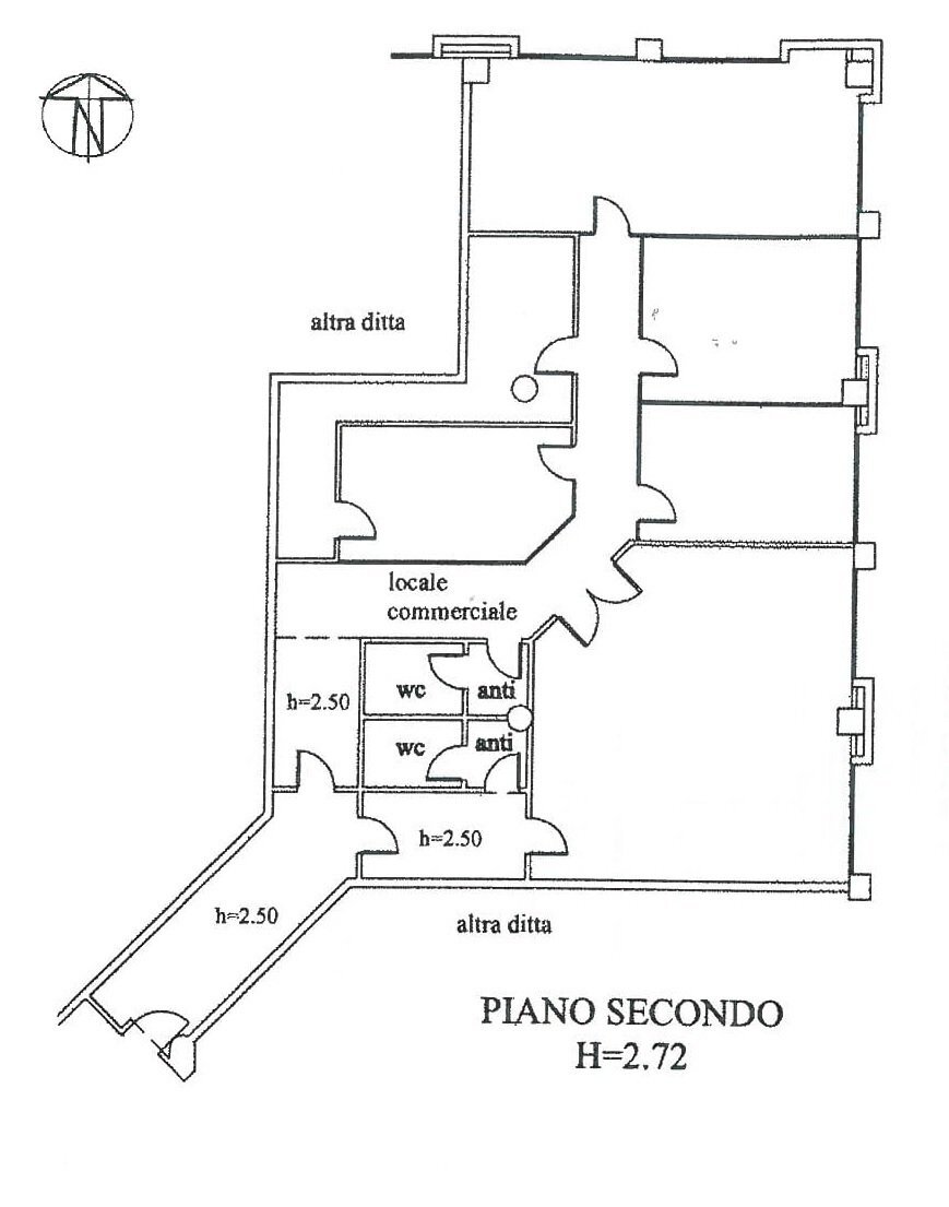 5022 planimetria AGIM.jpg - Office San Benedetto del Tronto - floor plans 1
