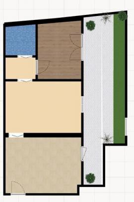 Trilocale via Tommaso Grossi, 3, Rho - planimetria 1