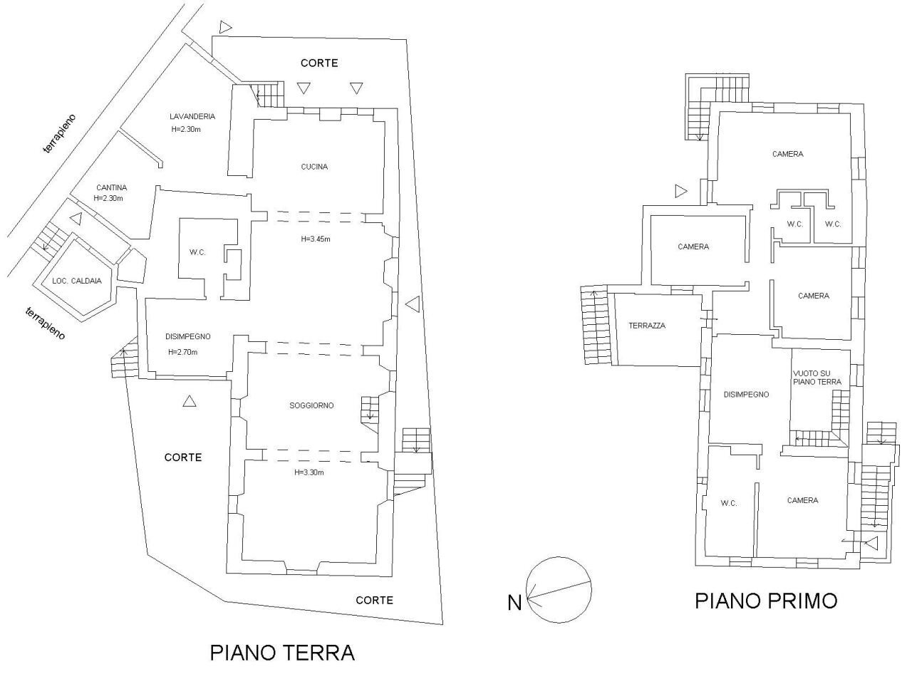 plan.jpg - Villa Località Salice, Bonassola - planimetria 1