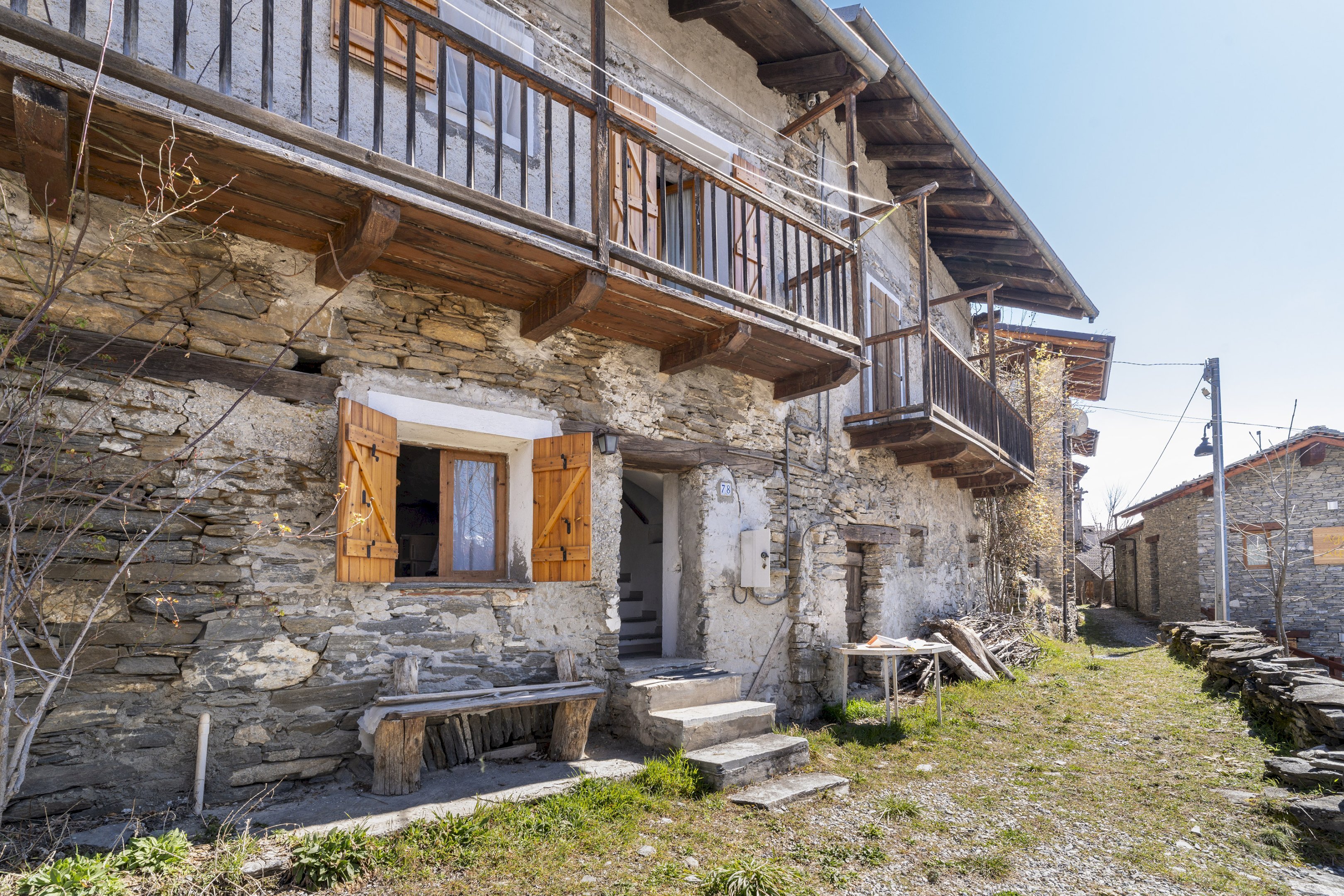 Esterna - Baita Frazione Morinesio, Snc, Stroppo - foto 1