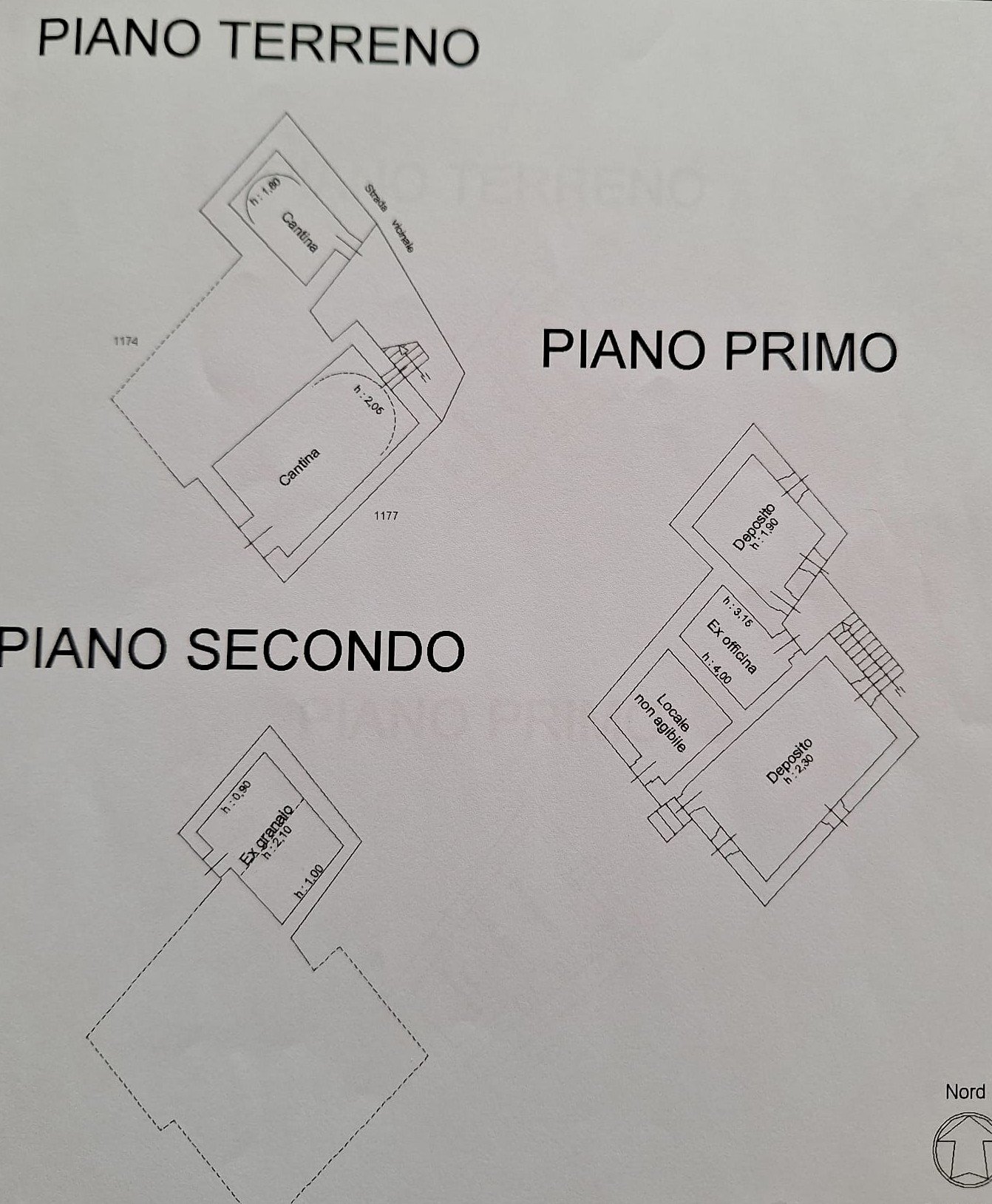 Altro Borgata Tiauda, Snc, Roccabruna - planimetria 1