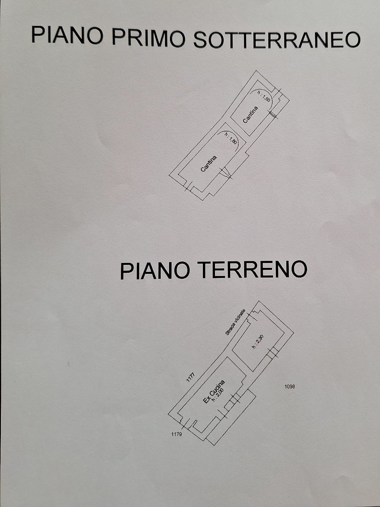 Rustico Borgata Tiauda, Snc, Roccabruna - planimetria 1