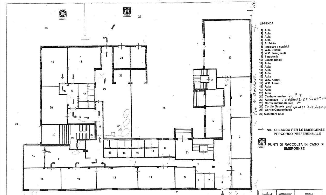 PLANIMETRIA BONANNO.jpg - Commercial Premises Via Alessandro Specchi 100, Siracusa - floor plans 1