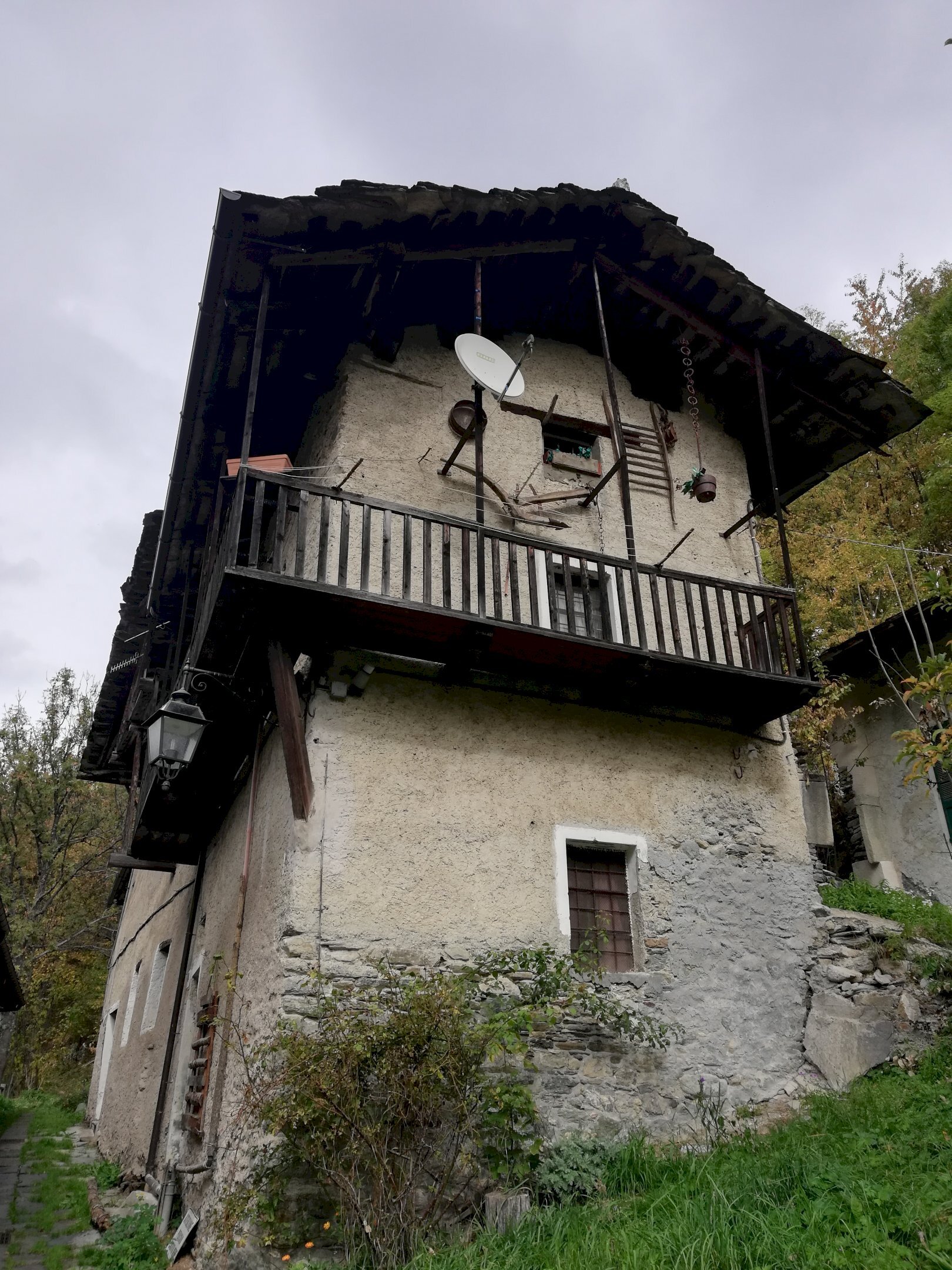 Esterna laterale  - Rustico San Sebastiano 0, Marmora, Marmora - foto 2