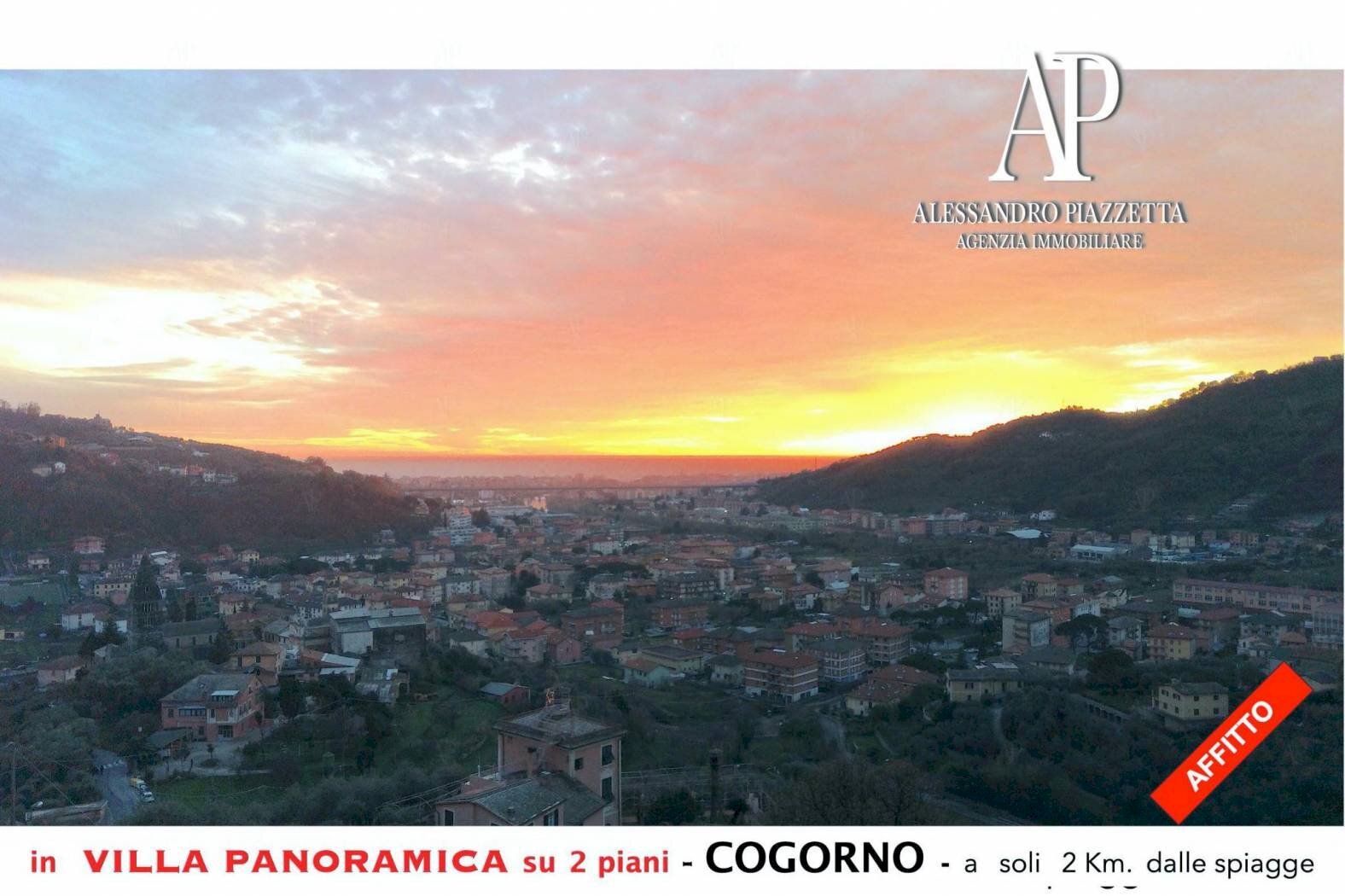 Panorama incantevole - Trilocale Cogorno - foto 1