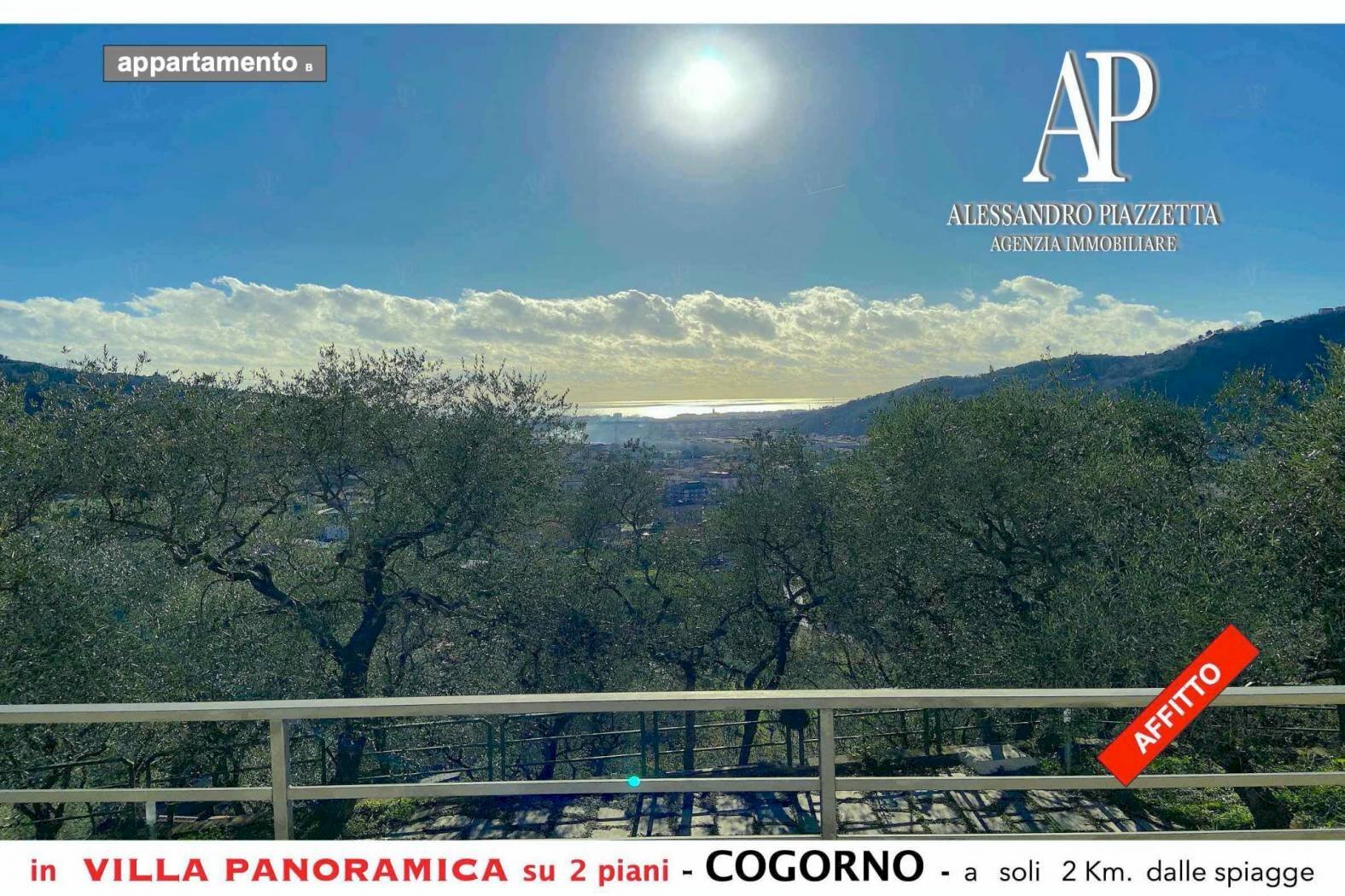 Panorama incantevole - Trilocale Cogorno - foto 1