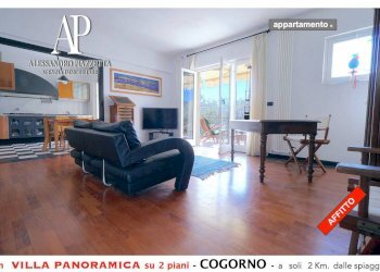 Ampio e luminoso soggiorno - Trilocale Cogorno - foto 3