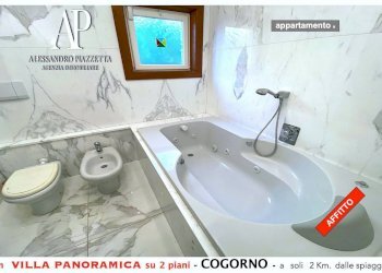 Ampio bagno con vasca - Trilocale Cogorno - foto 16