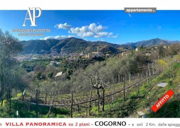 La vista verso il bellissimo verde circostante - Trilocale Cogorno - foto 27