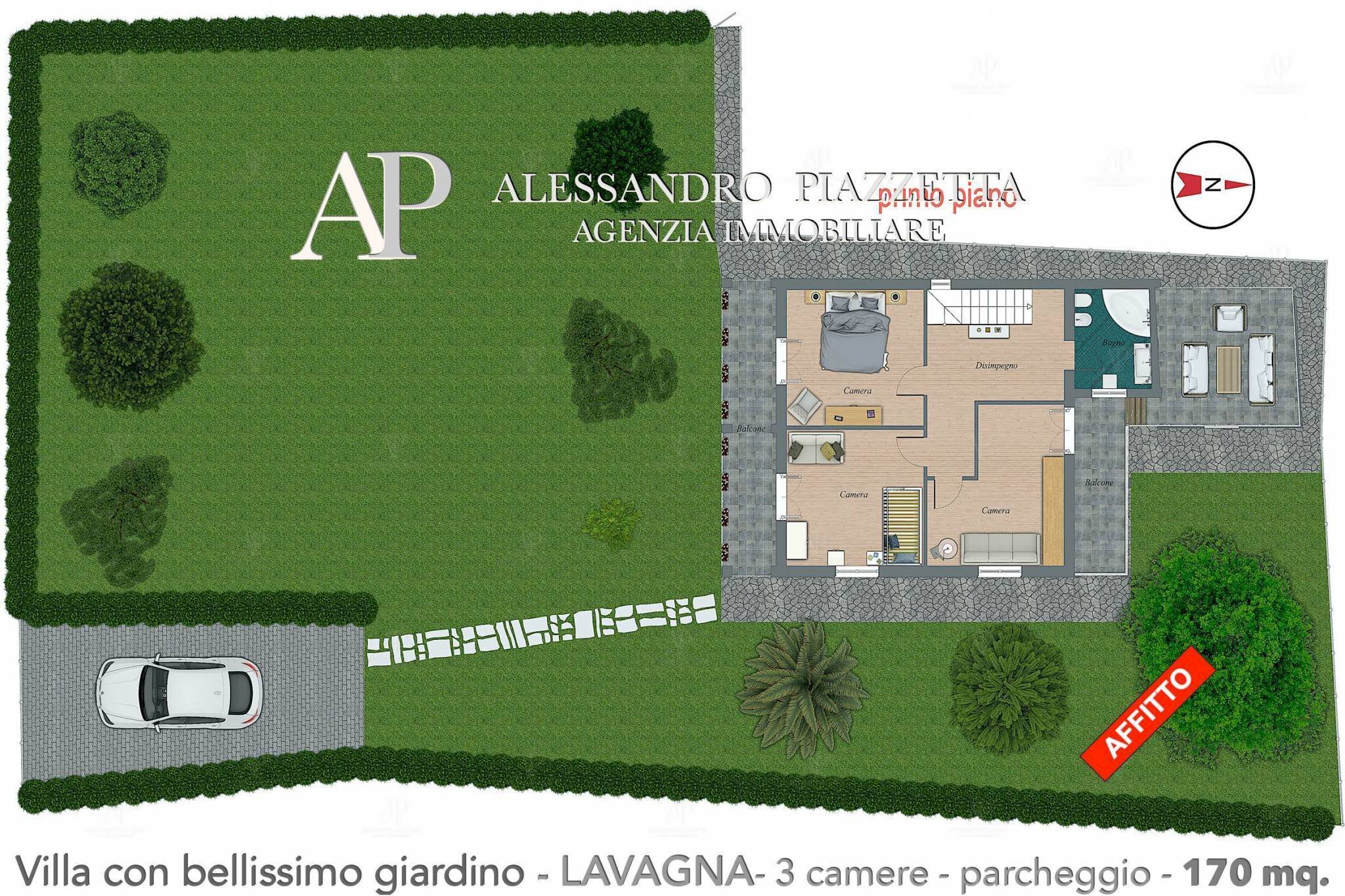 Villa Lavagna - planimetria 1
