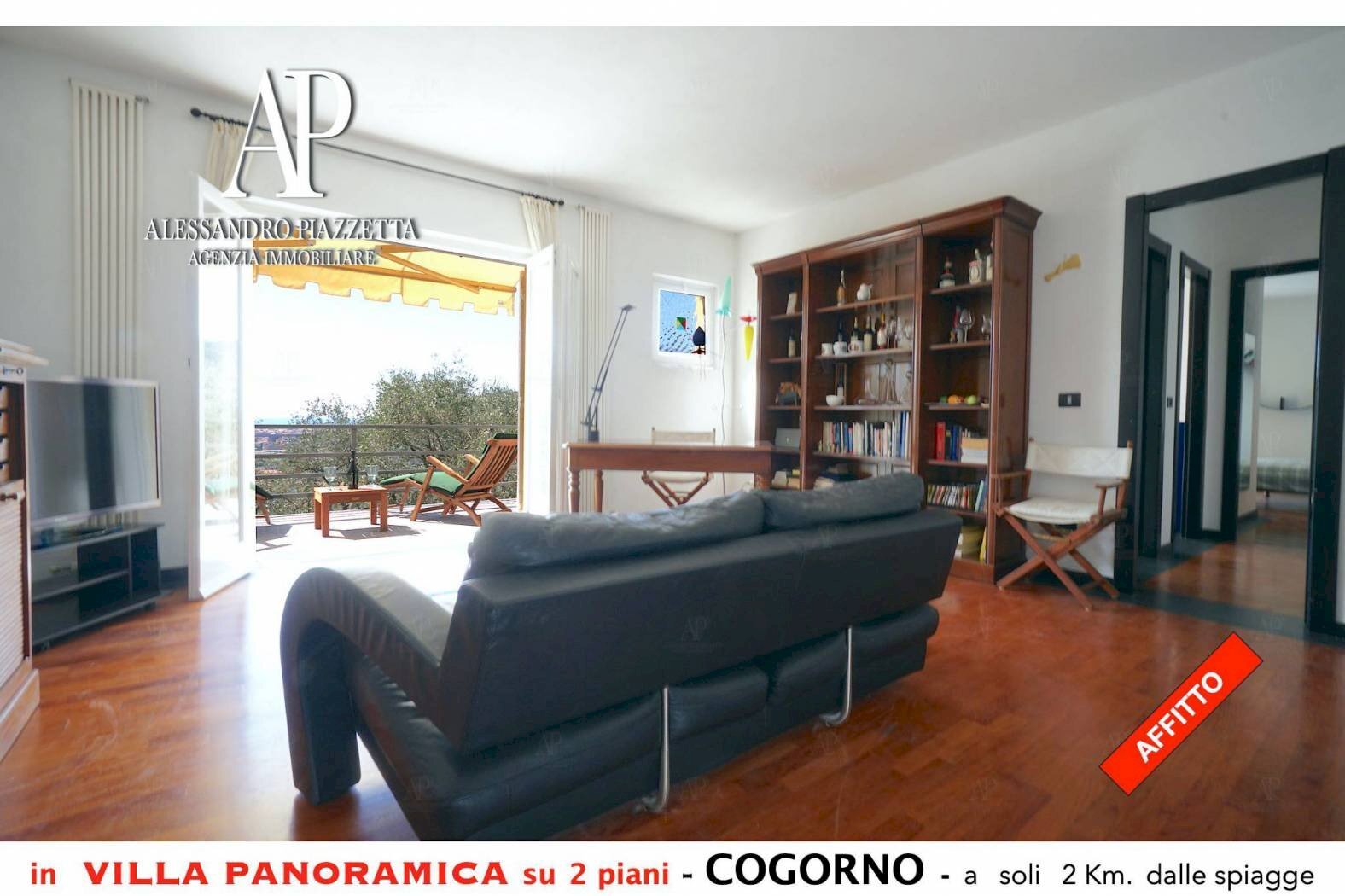 Ampio e luminoso soggiorno al primo piano - Villa Cogorno - photo 2