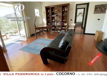 Soggiorno con camino - Villa Cogorno - foto 37