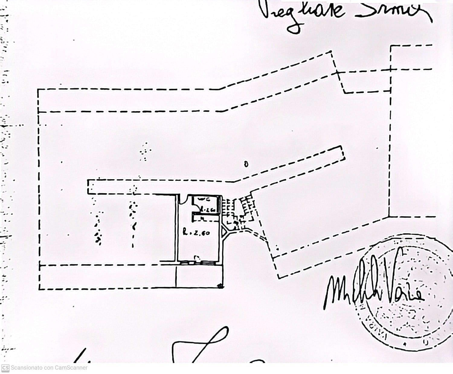 Monolocale Via Cave, 606, Bagnolo Piemonte - planimetria 1