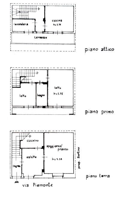 11129.jpg - Porzione di casa Via Piemonte 61, Modica - planimetria 1