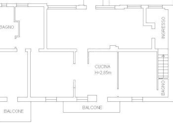 planimetria - Appartamento VIA CAVOUR 69., Borgo San Dalmazzo - foto 19