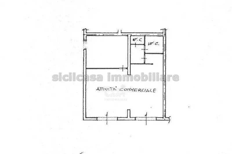 planimetria - Locale Commerciale Marsala - foto 1