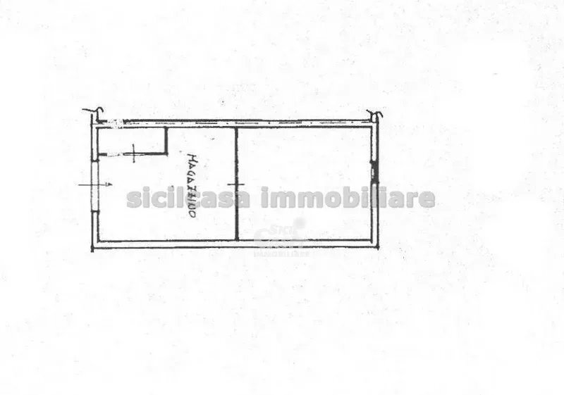 planimetria - Locale Commerciale Marsala - foto 2