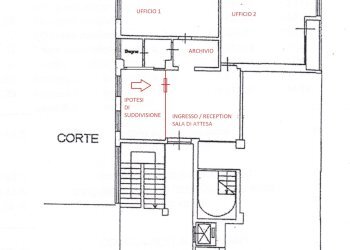 PLANIMETRIA - Office Via Cairoli 61, Livorno - photo 16