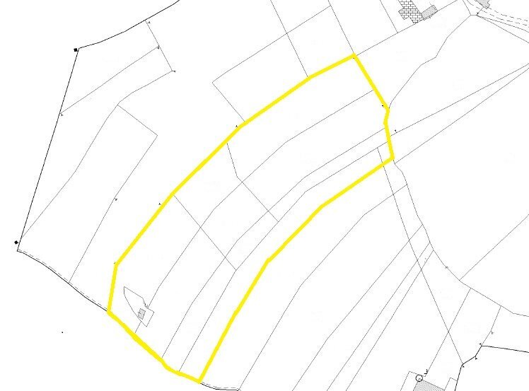 Terreno agricolo Via Pagno, 153, Saluzzo - planimetria 1