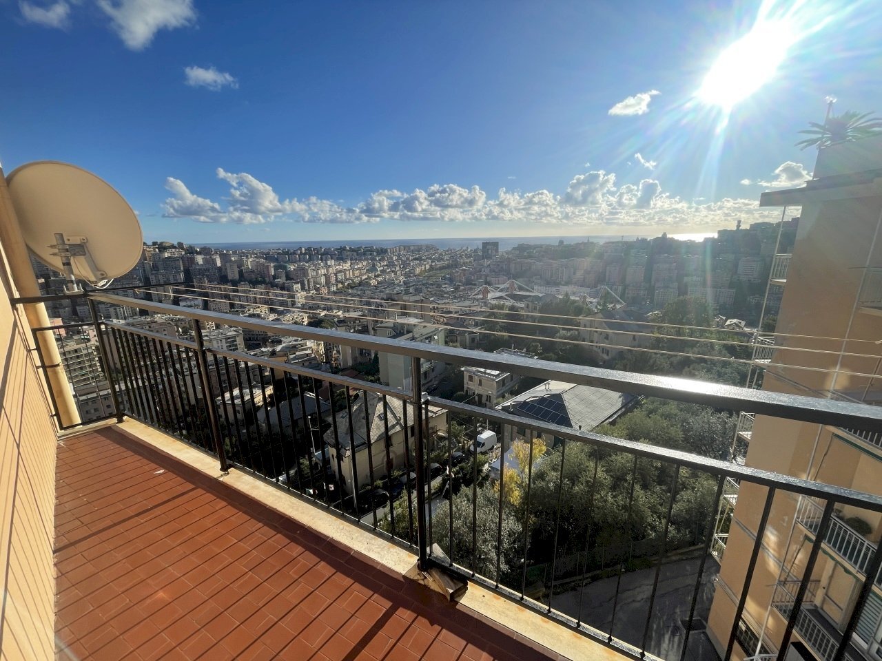 balcone affitto via giglioli marassi genova.JPG - Apartment Via Giglioli 10, Genova (neighborhood Marassi) - photo 1