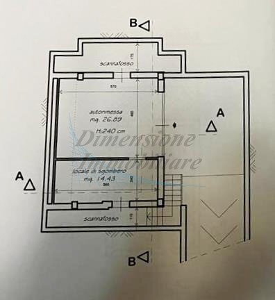 piano seminterrato.jpeg - Terreno edificabile Via della Repubblica, Rosignano Marittimo - foto 2