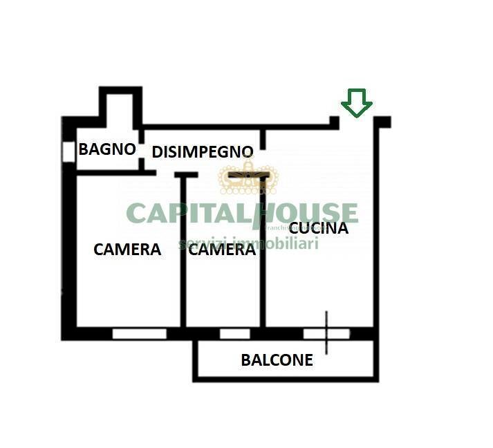 Three-room apartment Comacchio - photo 2
