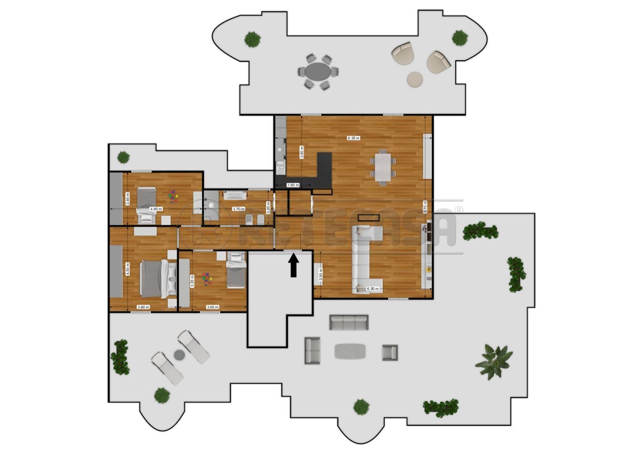 130954587_via_vecchia_cro_first_floor_first_design - Attic Via Vecchia Corato 119/I, Bisceglie - photo 2