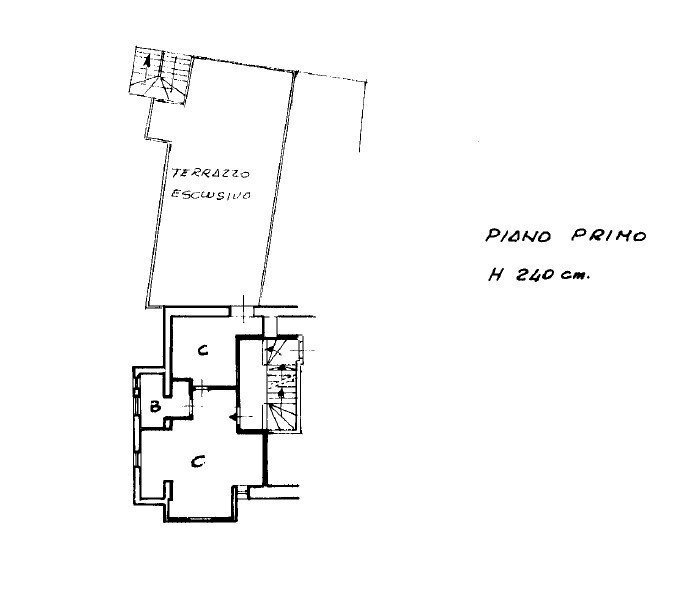 Two-room apartment Prè-Saint-Didier - floor plans 1
