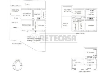 piantina - Rustico Contrada Agugliana snc, Montebello Vicentino - foto 4