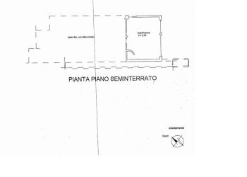 Lussuosa villa in vendita a Meina - planimetria seminterrato  - Villa Meina - foto 22
