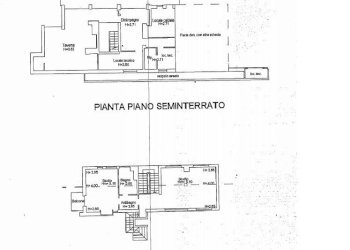 Lussuosa villa in vendita a Meina - planimetria primo - Villa Meina - foto 24