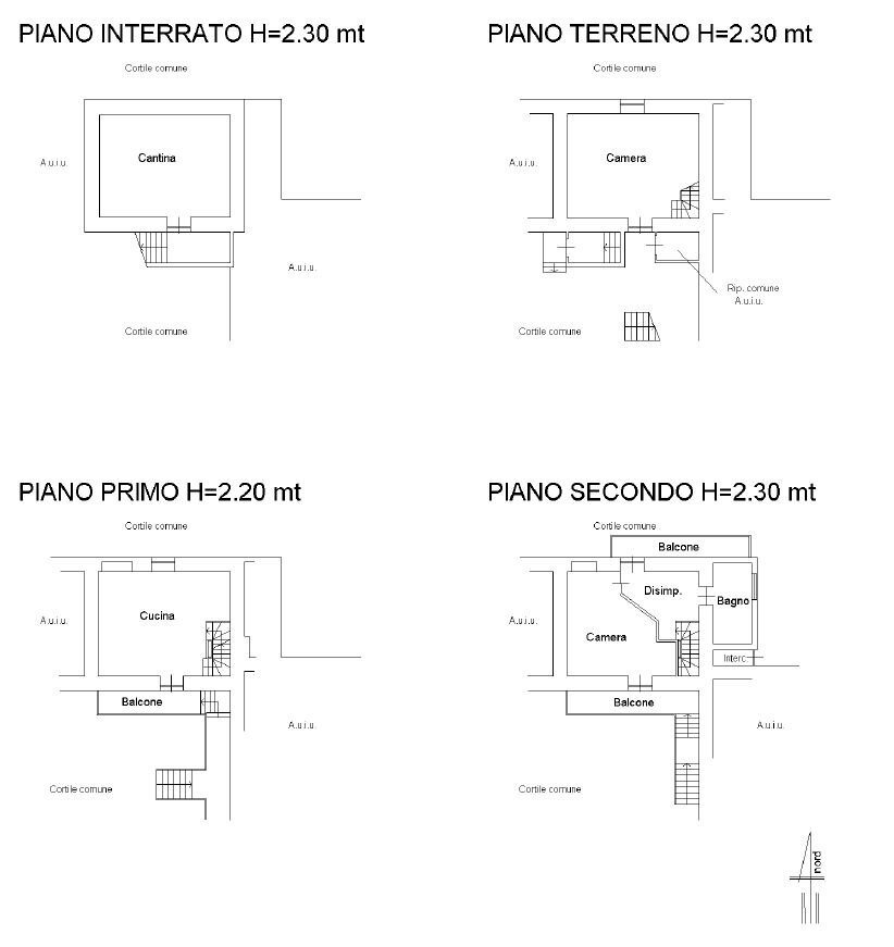 Casa semi indipendente Località  Ghigo, 23, Prali - planimetria 1