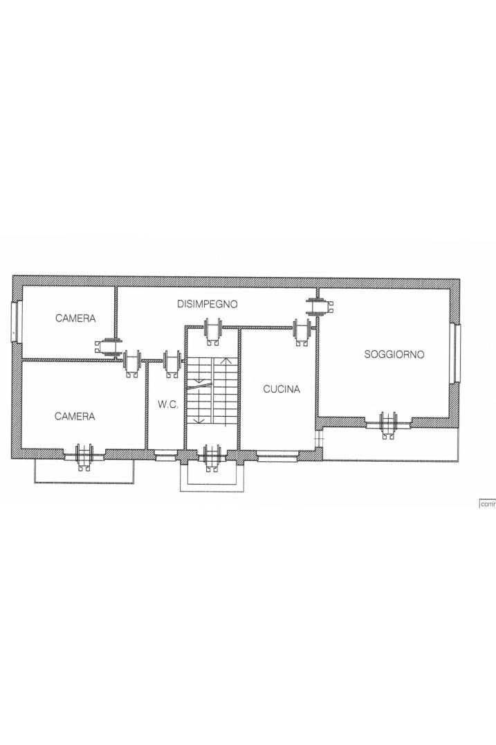 Villa via Pavarolo, Baldissero Torinese - planimetria 1