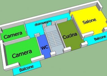 piantina - Quadrilocale via Pavarolo, Baldissero Torinese - foto 20