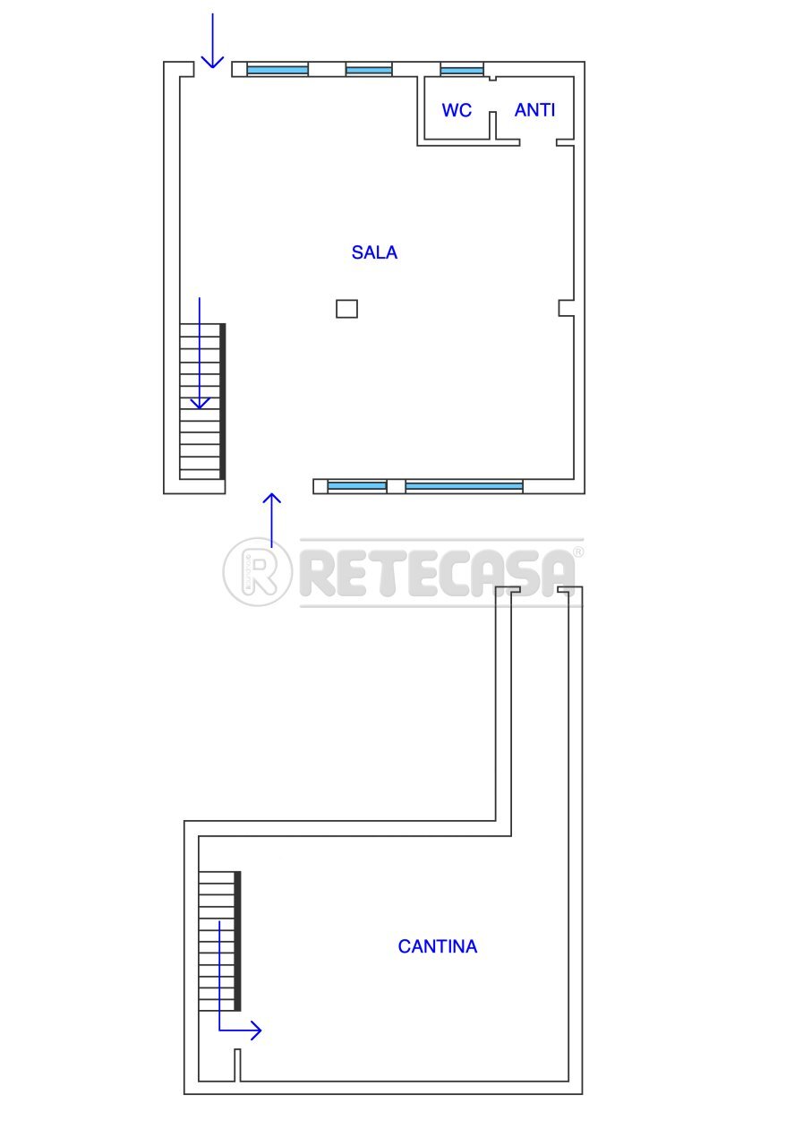 PLANIMETRIA - Ufficio VIA BANDIERA MORO  21, Palmanova - planimetria 1