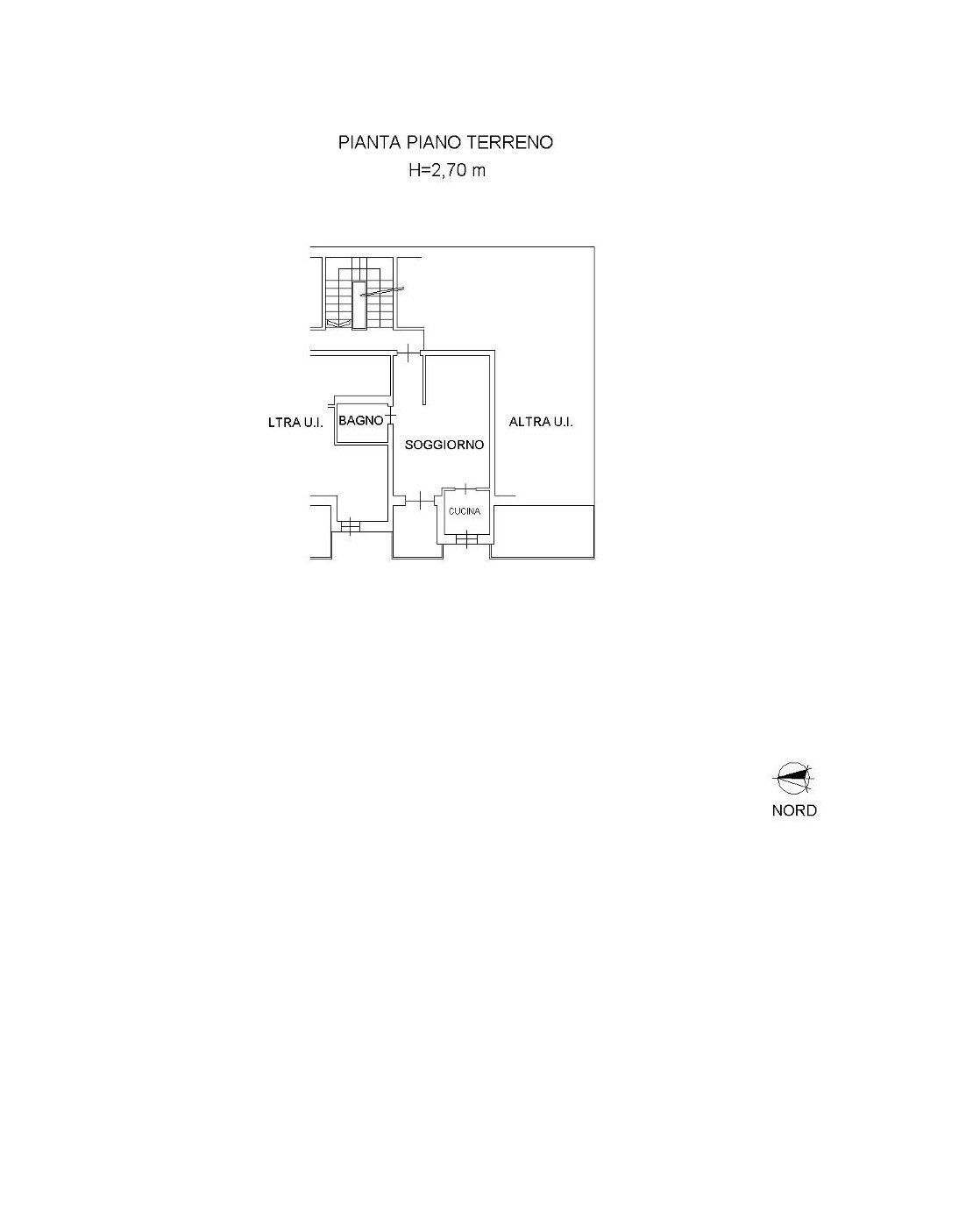 Monolocale Località Ghinivert B, 1, Prali - planimetria 1