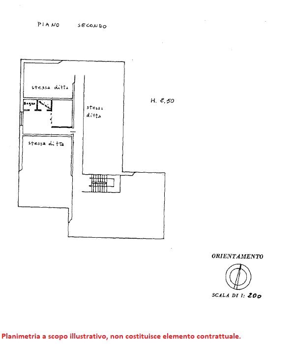 One-room apartment Località La Vergia, 1, Prali - floor plans 1