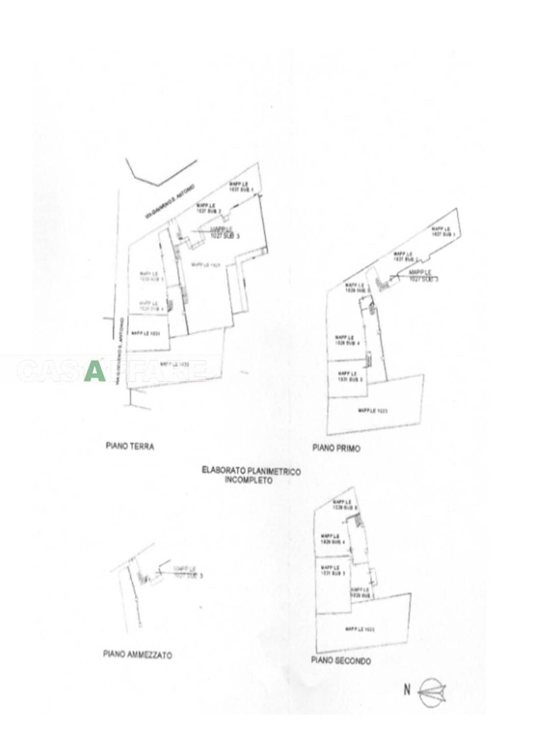 Rustico via Gavarno, Nembro - planimetria 1