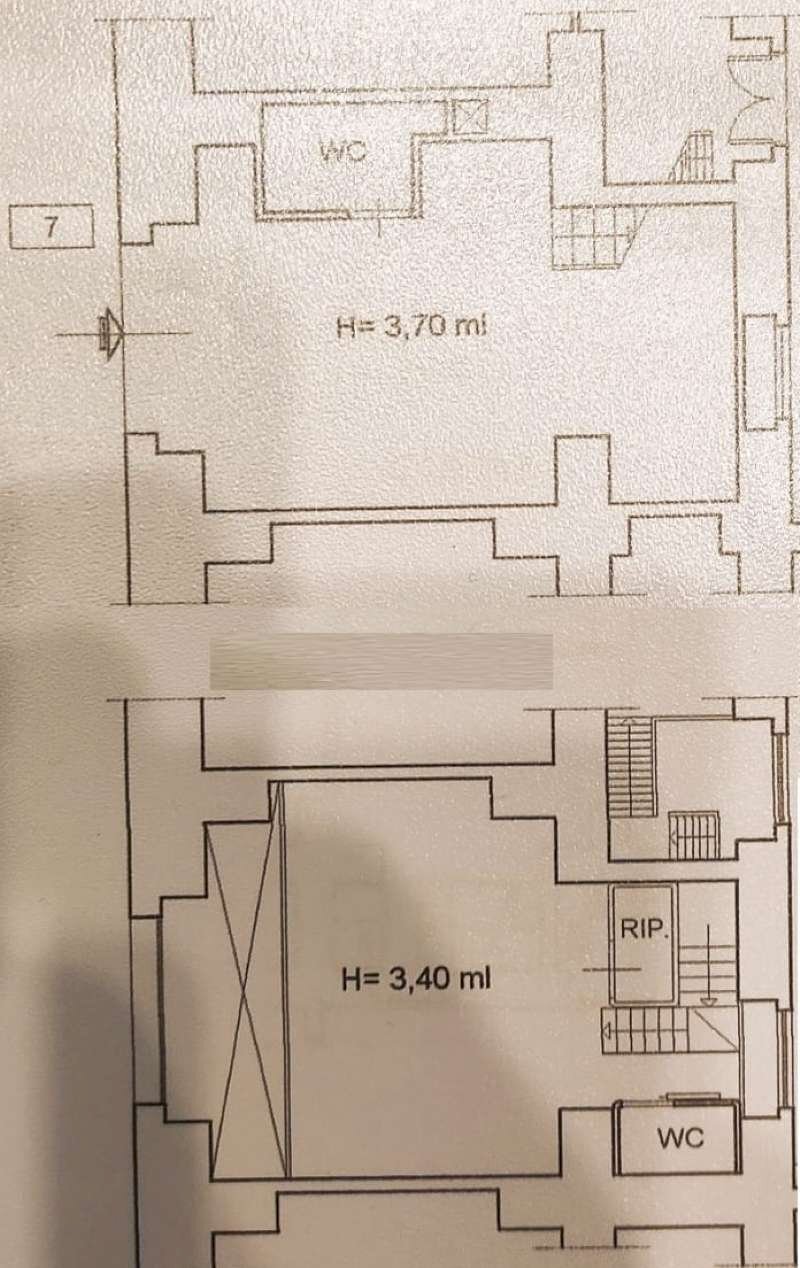 planimetria - Shop Roma - floor plans 1