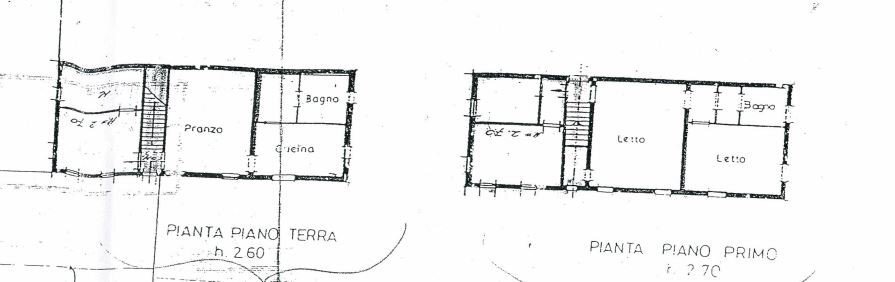 Semi-detached Villa Cervia - floor plans 1