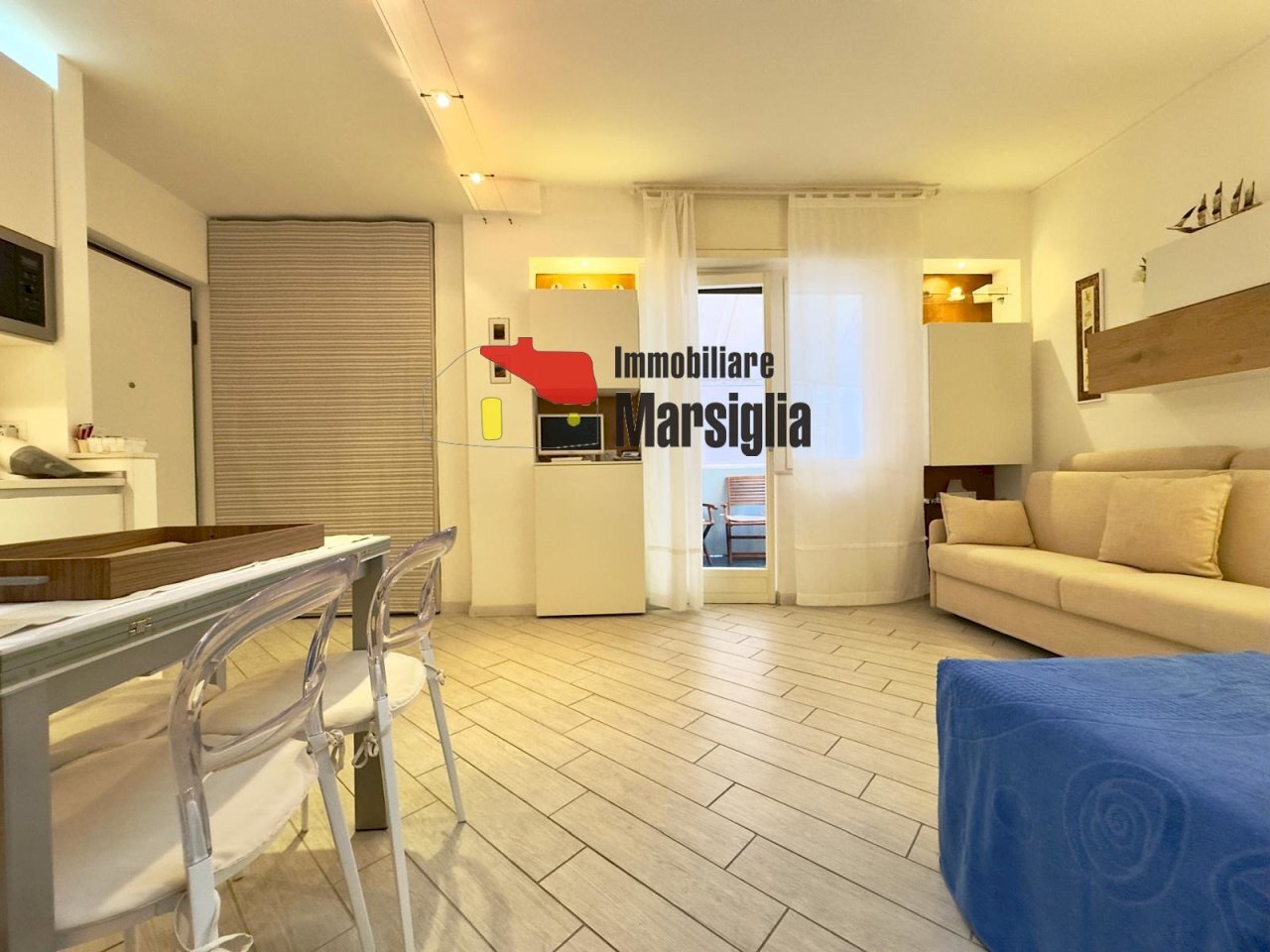 zona giorno - One-room apartment Via fratelli asquasciati 59, Sanremo - photo 2