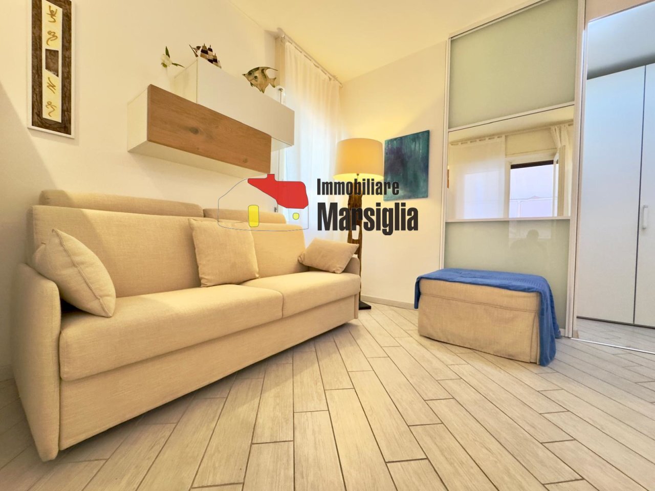 zona giorno/notte - One-room apartment Via fratelli asquasciati 59, Sanremo - photo 3