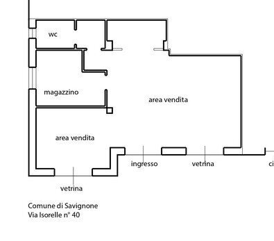 4.jpg - Locale Commerciale all'asta Via Isorelle 40, Savignone - planimetria 1